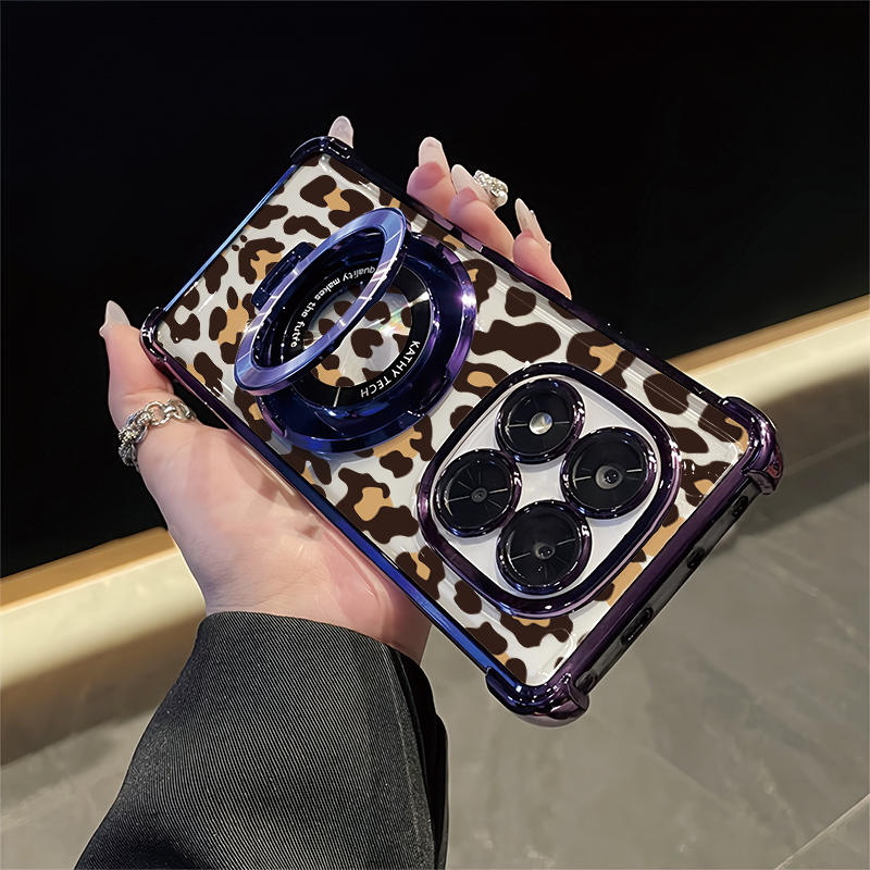 Taco Stand Holder - Luxury Plating Phone Case For Xiaomi