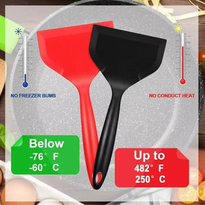 Non-stick Silicone Spatula, Wi - Okonomiyaki Spatula review and price